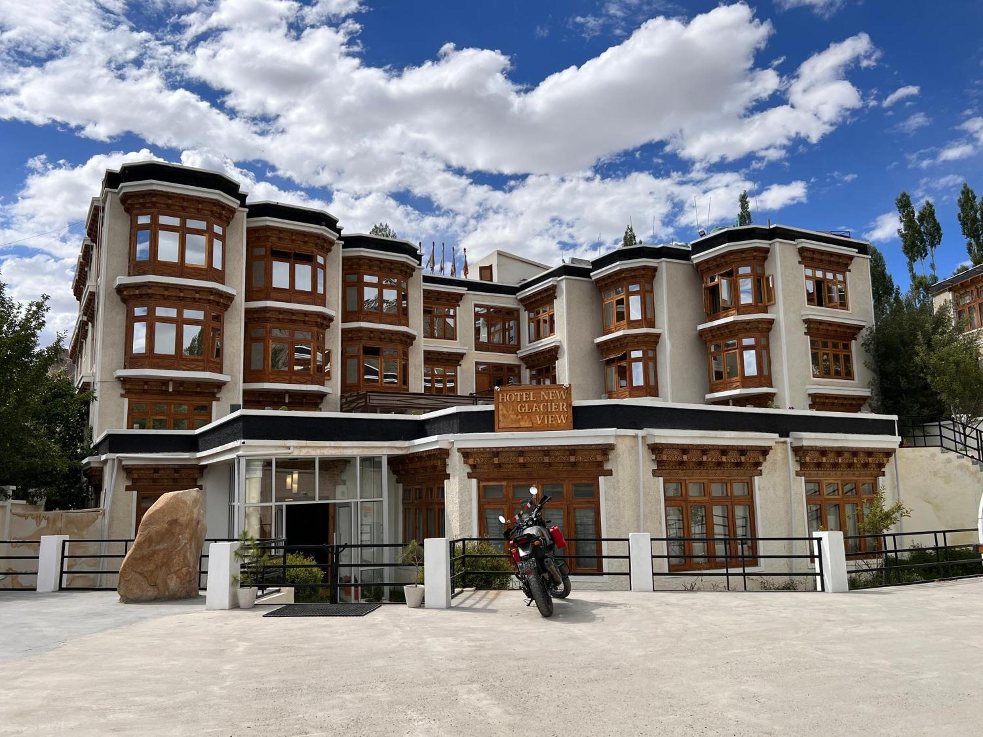 Hotel New Glacier View Leh Exterior foto